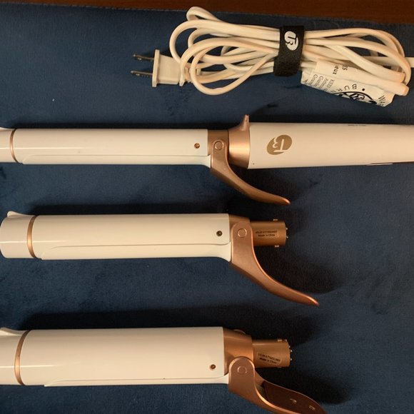 T3 Rose Gold Hair Curling Irons - VAULT ($1100 Value) - Picture 7 of 15